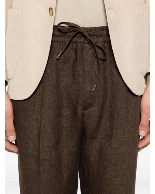 Briglia 1949 Gray Wimbledons Drawstring Trousers for men