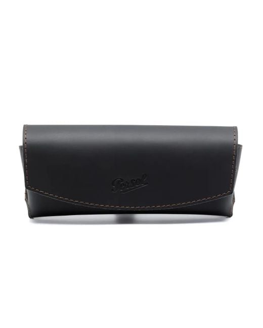 Persol Green Square-Frame Tinted Sunglasses for men