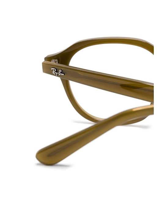 Ray-Ban Green Square-Frame Glasses for men