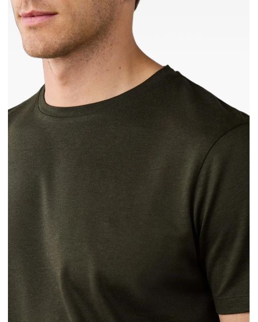Hackett Green Crew-Neck T-Shirt for men