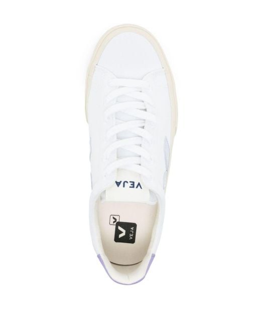 Veja Campo Sneakers aus Canvas in White für Herren