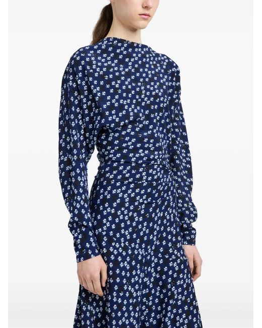 Proenza Schouler Alina ドレス Blue