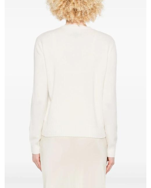 Max Mara White Sweaters