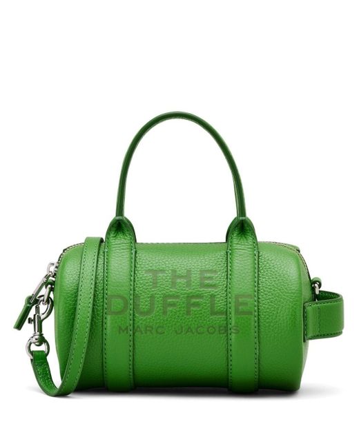 Marc Jacobs Green The Leather Mini Duffle Bag