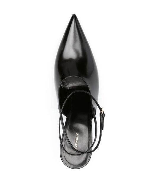 Givenchy Black Leather Show Pumps