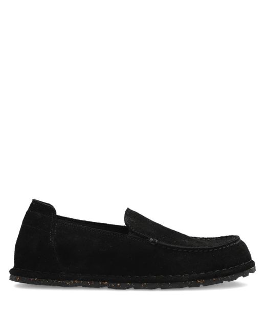 Birkenstock Uti スエード ローファー Black