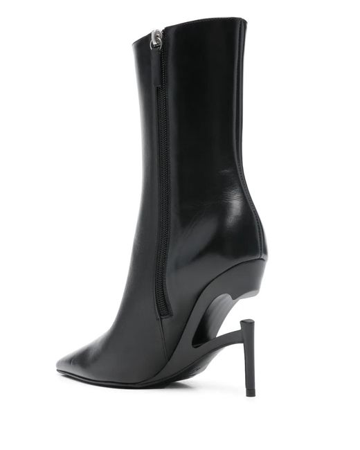 B1ARCHIVE Black 118Mm Point-Toe Sculpted-Heel Boots