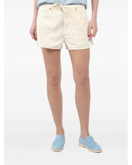 Short À Taille À Lien De Resserrage Rag & Bone en coloris White