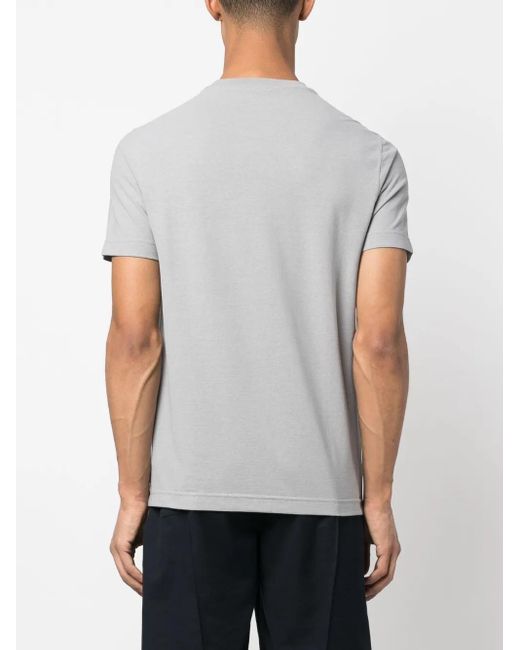 Zanone White Ice Cotton T-Shirt