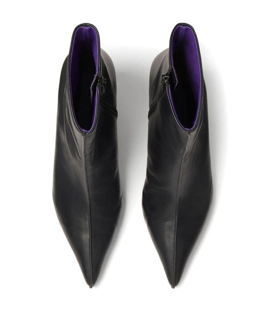 Stella McCartney Black 70mm Elsa Ankle Boots