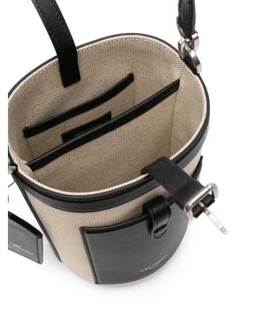 Dolce & Gabbana Black Canvas Messenger Bag for men