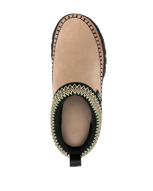 Ugg Brown Platform Slippers 'Venture Daze'