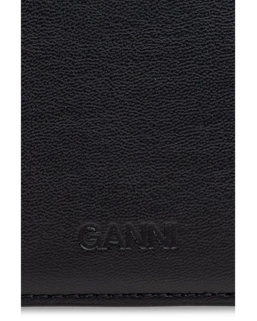 Ganni Black Bou Cardholder