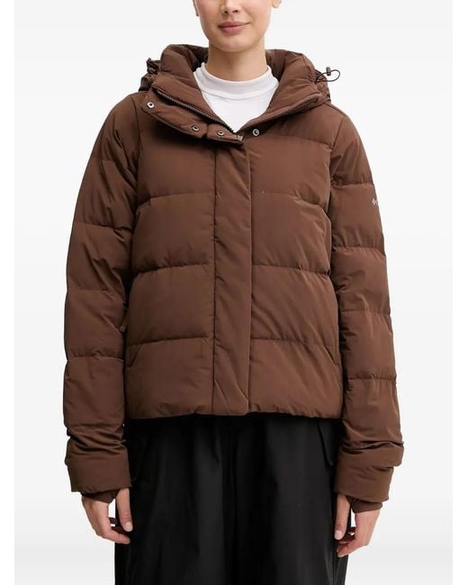 Columbia Brown Amaze Puff Hooded Jacket
