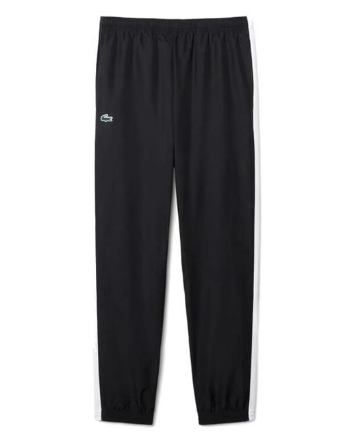 Lacoste Black Stripe-Detail Tracksuit (Set Of Two) for men