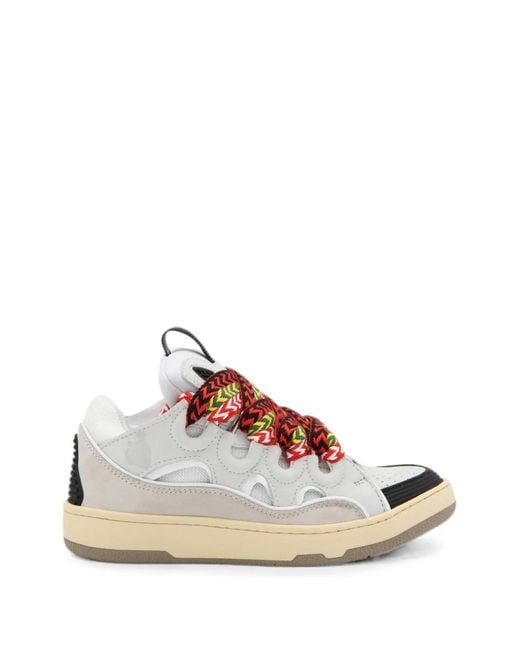 Lanvin Pink Curb Sneakers