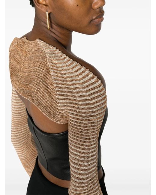 Isa Boulder White Pupa Ribbed Sleeves