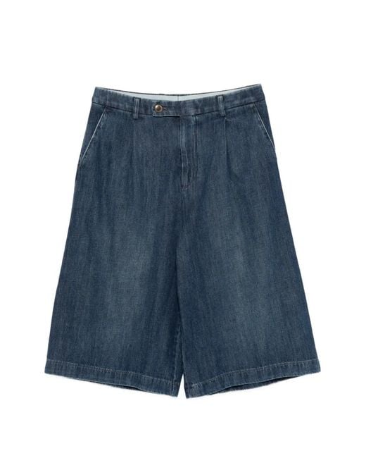 Berwich Blue Linda Denim Shorts
