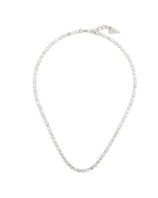 Forte_forte White Crystal Necklace