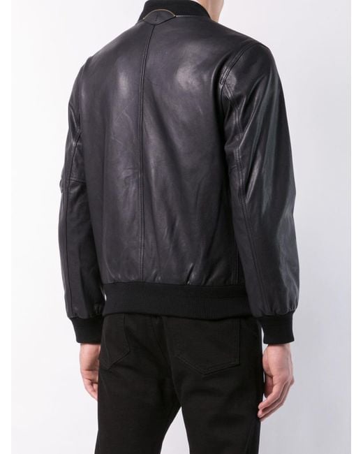 COACH Ma-1 Jacket in Black for Men | Lyst