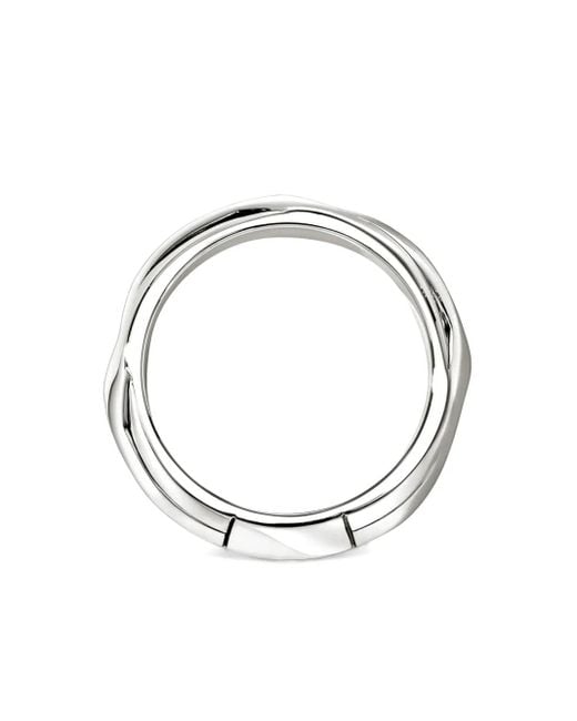 John Hardy Sterling- Icon 50 Ring in Metallic | Lyst