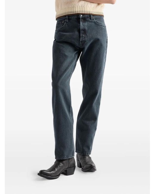 Prada Jeans Met Geverfd Effect in het Blue voor heren