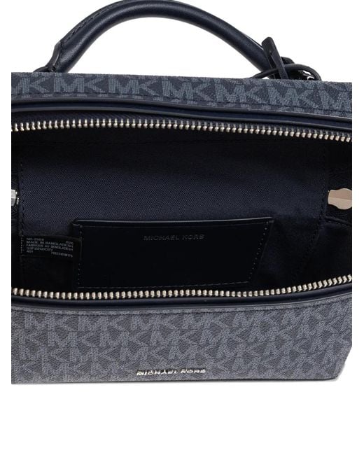 Borsa Tote Jana Con Monogramma di MICHAEL Michael Kors in Blue