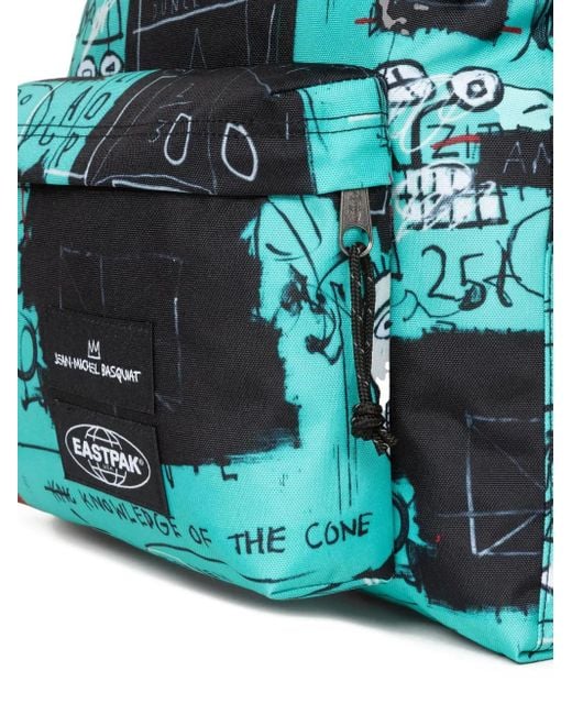 Eastpak Blue X Basquiat Equals Pi Day Pakr Backpack