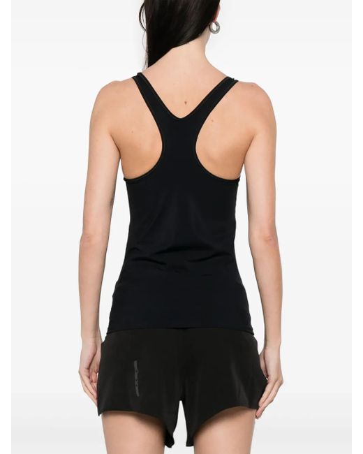 Jil Sander Tanktop Met Logopatch in het Black