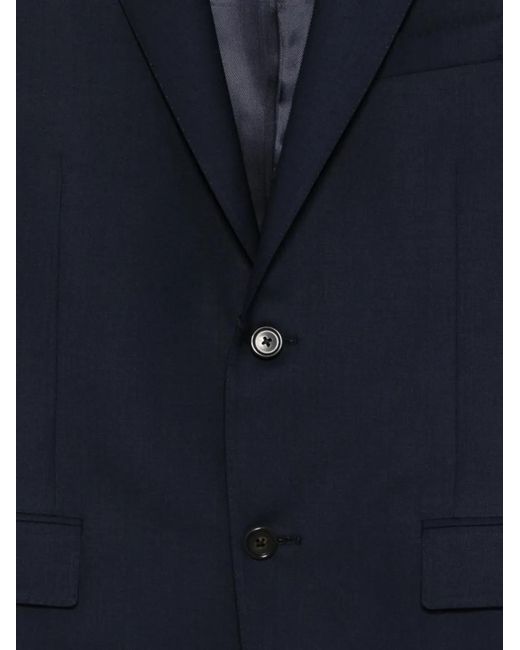 Corneliani Blue Single-Breasted Suit for men