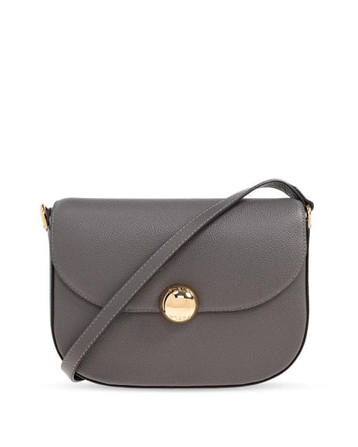 Furla Crossbodytas Met Leren Afwerking in het Gray