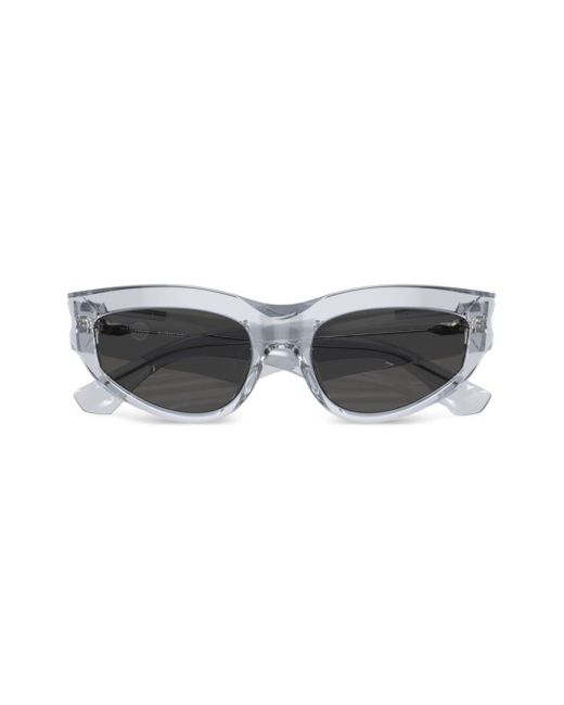 Burberry Gray Transparent Cat-eye Sunglasses