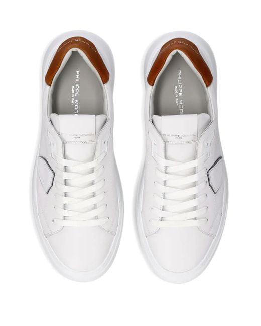 Philippe Model White Sneakers for men