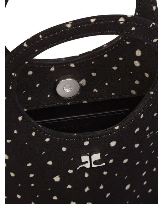 Courreges Holy Medusa ハンドバッグ S Black