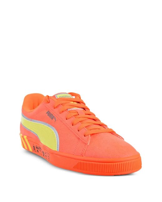 PUMA Orange Baskets Hazard for men