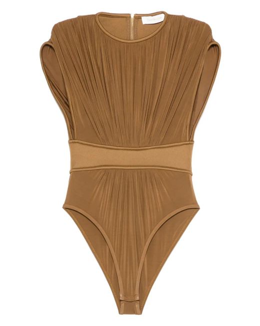 Zimmermann Brown Illuminate Bodysuit