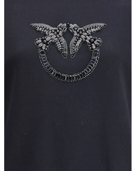 Pinko ビジュートリム スウェットシャツ Black