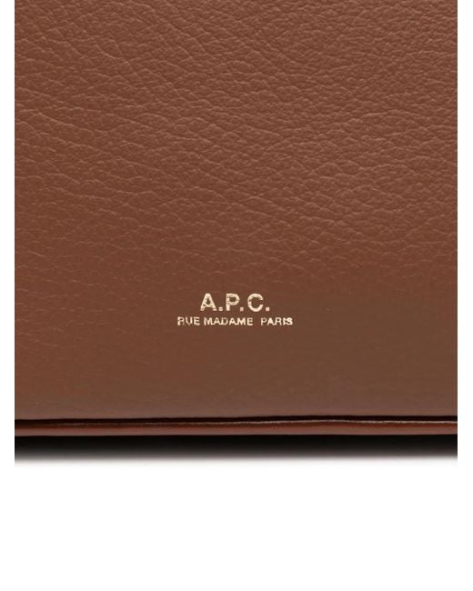 Borsa A Spalla di A.P.C. in Brown