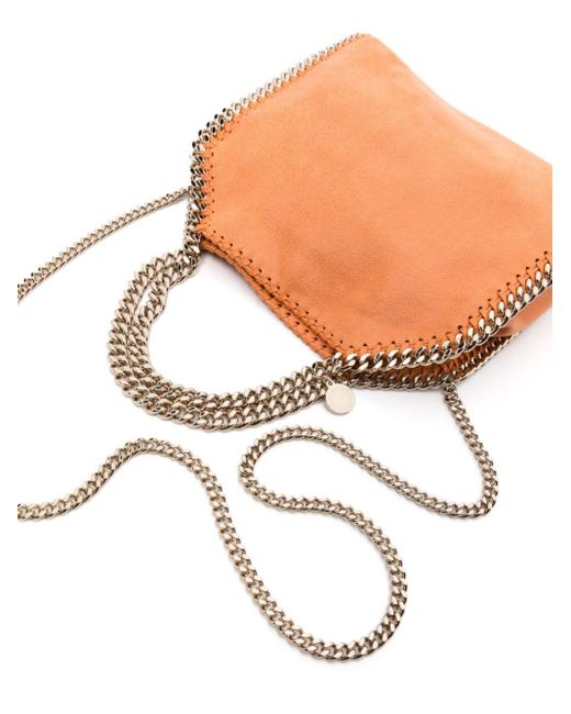 Stella McCartney Orange Mini Falabella Handtasche