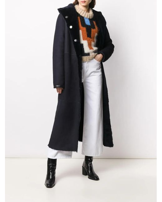 Liska Black Single Breasted Coat