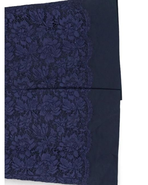 Valentino Garavani Blue Buttoned Coat