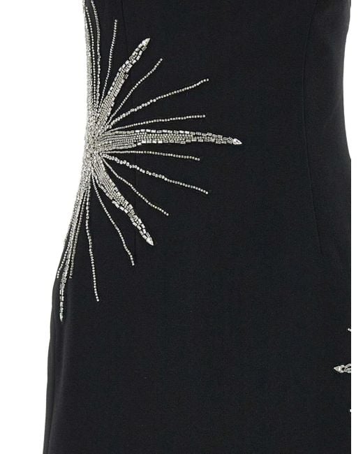 Rebecca Vallance Black Estella Minikleid