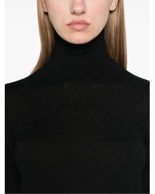 Max Mara Black Adda Pullover