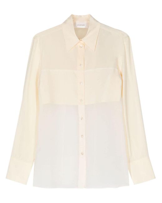 Chemise Boa à empiècements Sportmax en coloris White