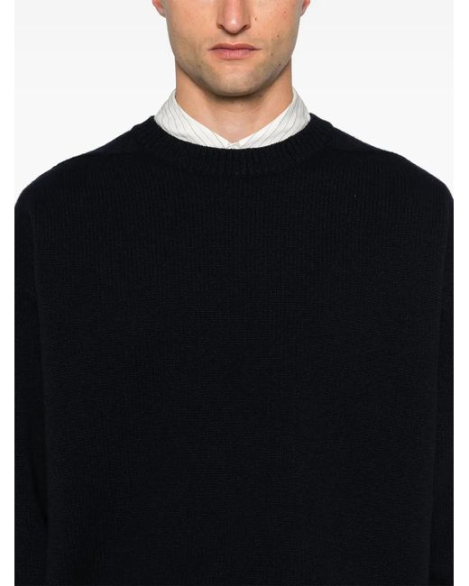 Studio Nicholson Black Wool Sweater for men