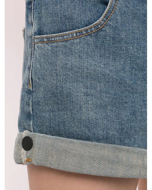 Haculla Blue Fold Denim Shorts