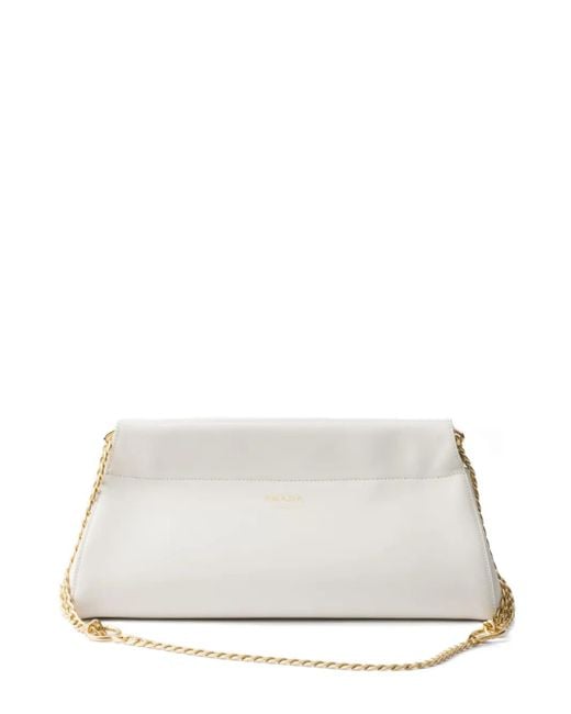 Prada Women Tumulte Small Chain-Strap Leather Shoulder Bag