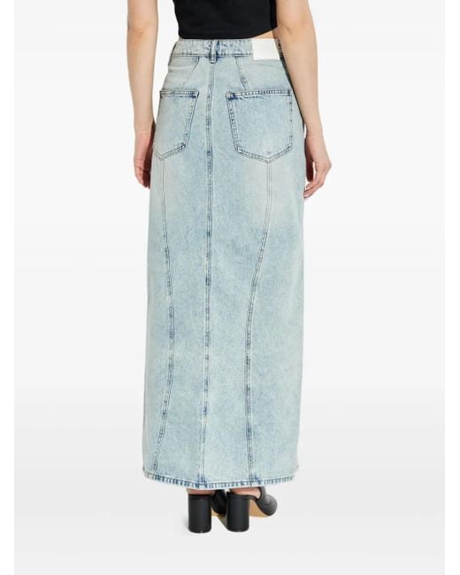 Gestuz Gzasher Denim Rok in het Blue