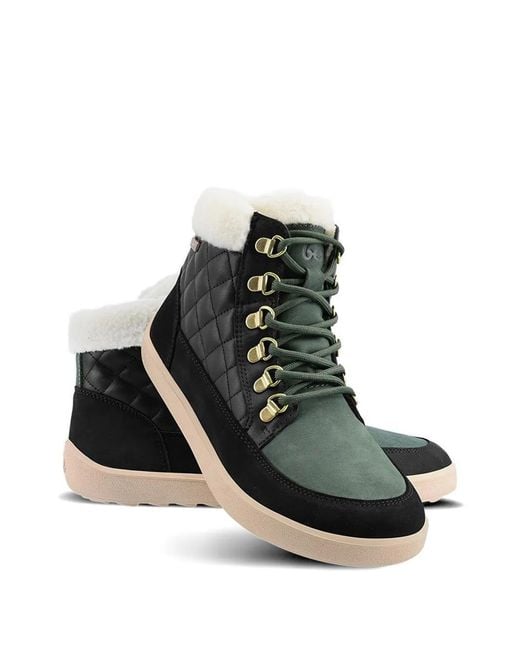 Be Lenka Black Olivia Quilted Boots