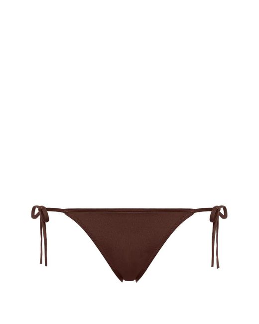 Eres Brown Malou Side-Tie Bikini Bottoms
